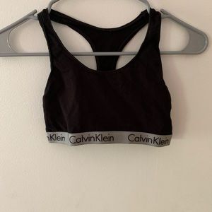 CALVIN KLEIN black bra